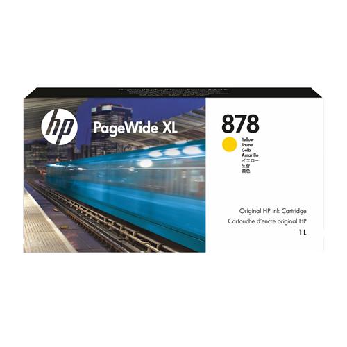 HP 878 1L YELLOW PAGEWIDE XL INK CRTG