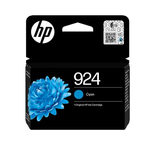 HP 924 CYAN ORIGINAL INK EN/FR/IT/PT/ES CARTRIDGE