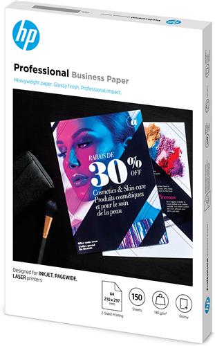HP PROF BIZ GLS 180G A4 150SH FSC PAPER
