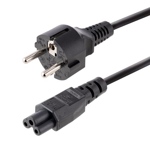 StarTech.com 753E-3M-POWER-LEAD cavo di alimentazione Nero CEE7/7 Accoppiatore C5