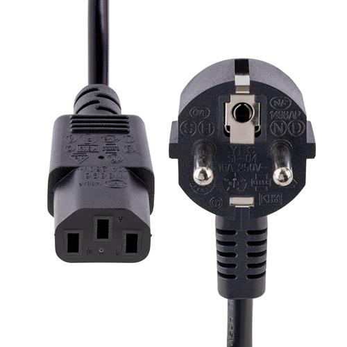 StarTech.com 713E-1M-POWER-CORD cavo di alimentazione CEE7/7 Accoppiatore C13