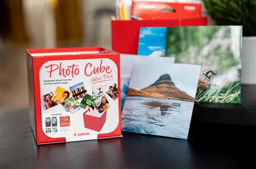 PG-560/CL-561 PHOTO CUBE VALUE PACK 5X5 PHOT PAPER(PP-201 40SHE