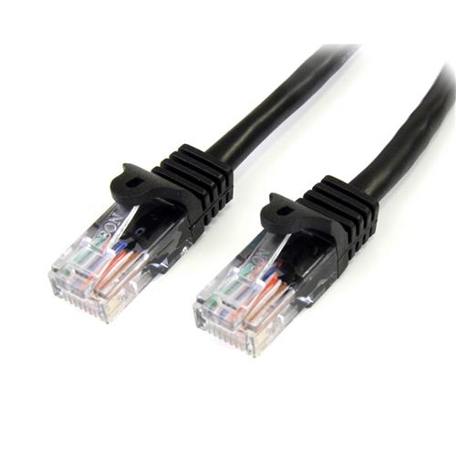 StarTech.com 45PAT3MBK cavo di rete Cat5e U/UTP (UTP)