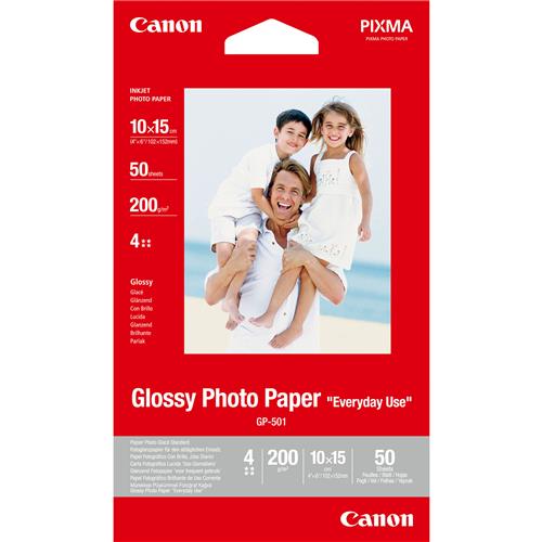 PHOTO PAPER GLOSSY GP-501 4X6 50