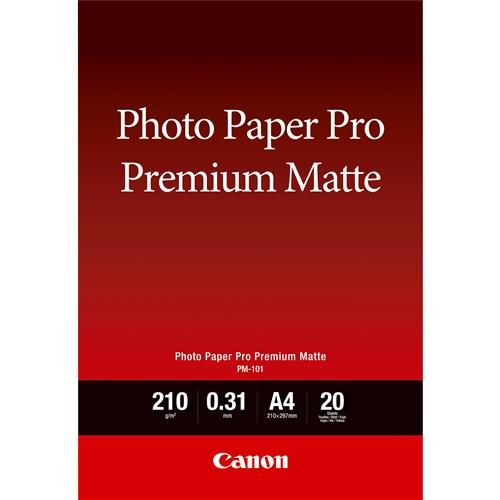 PM-101 A4 20SH PHOTO PAPER PREMIUM MATTE A4 20 FOGLI