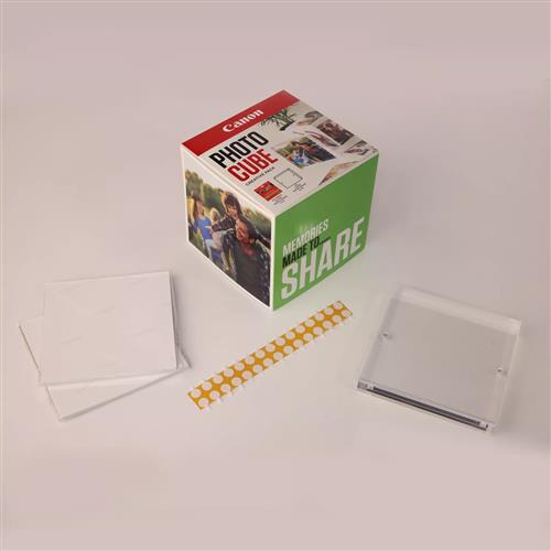 PP-201 5X5 PHOTO CUBE CREATIVE PACK WHITE GREEN (40SHEETS) + AC