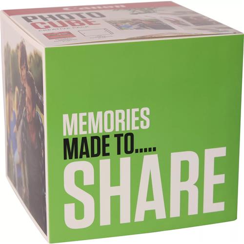 PP-201 5X5 PHOTO CUBE CREATIVE PACK WHITE GREEN (40SHEETS) + AC