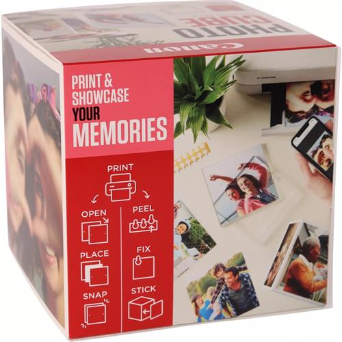 PP-201 5X5 PHOTO CUBE CREATIVE PACK WHITE PINK (40SHEETS) + ACR