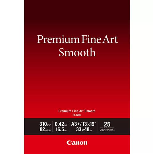 PREMIUM FINEART SMOOTH A3+ 25 SHEETS FA-SM2 A3+(25)UNI