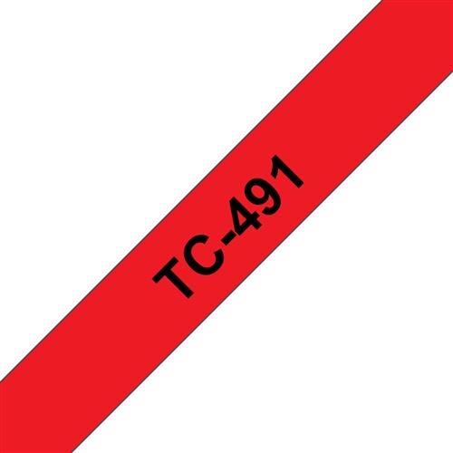 PTOUCH 9MM RED BLACK FOR P TOUCH 500/8E/2 3 5