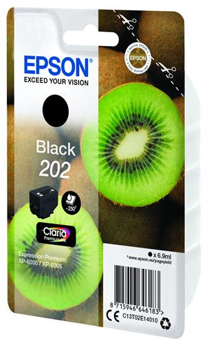 SINGLEPACK BLACK 202 CLARIA PREMIUM INK