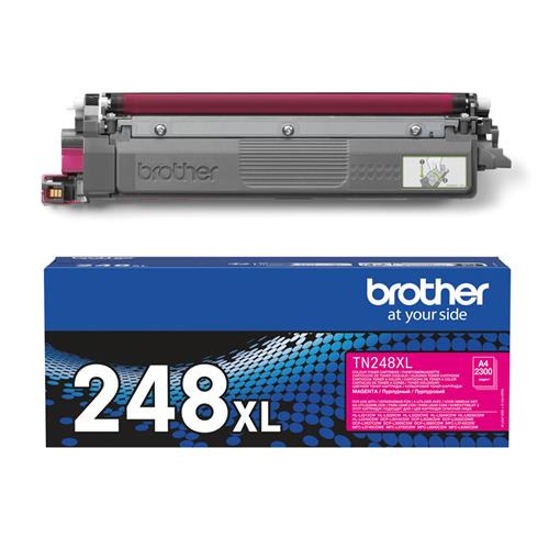 TN248XLM MAGENTA TONER CARTRIDGE. ISO YIELD 2.300 PAGES