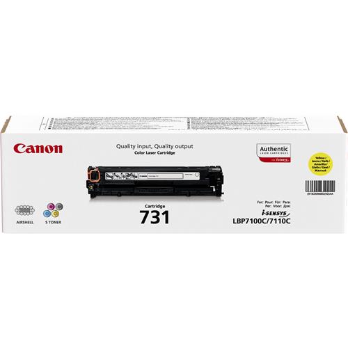 TONER 731Y GIALLO 1.500 PAGINE PER LBP 7100