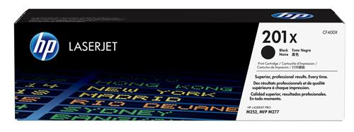 TONER CARTRIDGE 201X BLACK SCATOLA APERTA E DANNEGGIATA