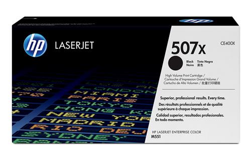 TONER CARTRIDGE 507X BLACK SCATOLA APERTA E DANNEGGIATA