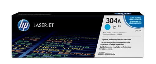 TONER CIANO 304A PER COLOR LASERJET CP 2025 2320