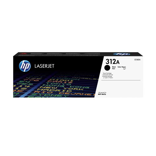 TONER NERO 312A SCATOLA APERTA E DANNEGGIATA