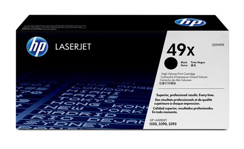 TONER NERO 49X 6.000 PAGINE PER LASERJET 1320 3390 3392