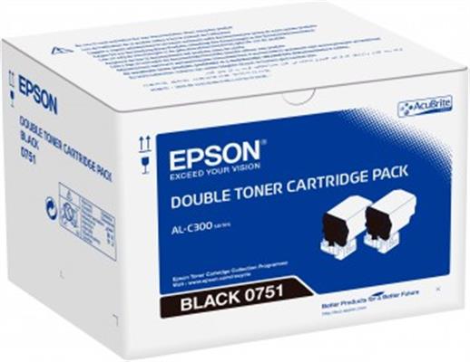 TONER NERO DOUBLE PACK WORKFORCE AL-C300