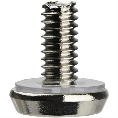 12-24 SERVER RACK SCREWS 50 PACK - NICKEL-PLATED