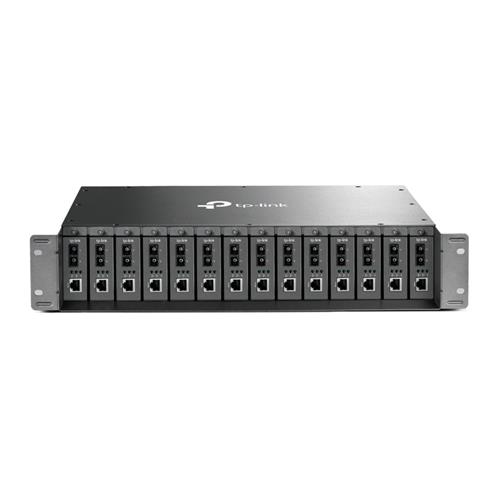 14-SLOT UNMANAGED MEDIA CONVERT CHASSIS 19IN RACK-MOUNTABLE