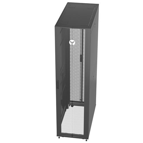 48U SERVER RACK 600X1215MM BLACK GRAY