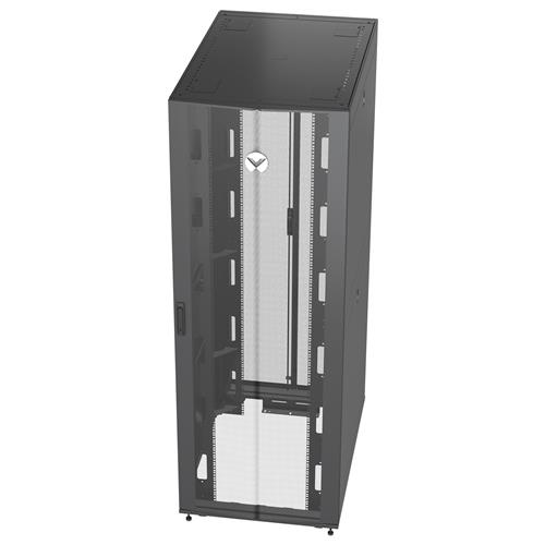 48U SERVER RACK 800X1215MM BLACK GRAY
