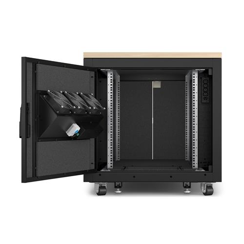 APC NETSHELTER SOUNDPROOF SERVER RACK 12U 110-240V 783H X