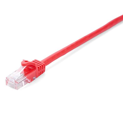 V7 V7CAT6UTP-03M-RED-1E cavo di rete 3 m U/UTP (UTP)