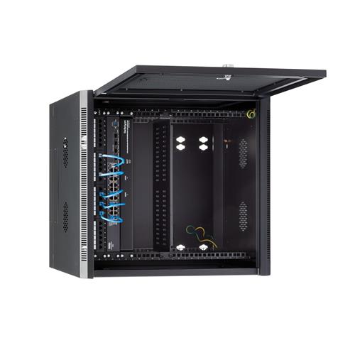 ARMADIO PER SERVER RACK MONTABILE A PARETE 12U  FO A 24