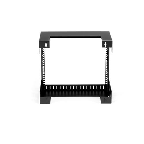 ARMADIO RACK DI RETE A PARETE 6U 19IN OPEN FRAME A 2 MONTANTI