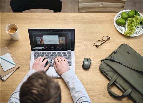 BOLOGNA BORSA LAPTOP E MOUSE SET -  VERDE