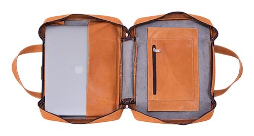 BORSA PER LAPTOP R-GO VIVA PELLE ERGO. SUPP. LAPTOP MARRONE