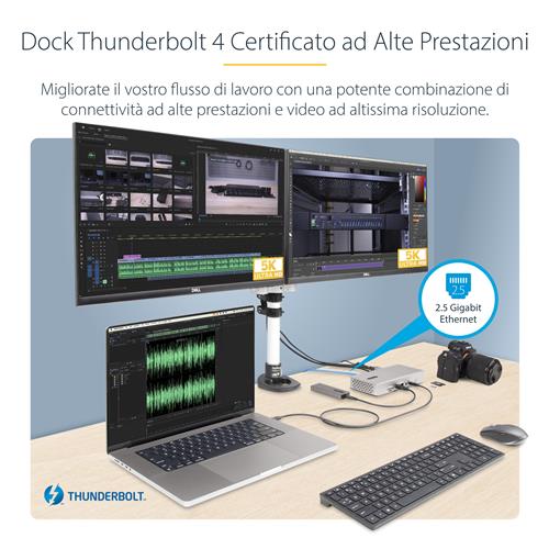 DOCKING STATION THUNDERBOLT 4 2X HDMI 2X DISPLAYPORT - 98W PD