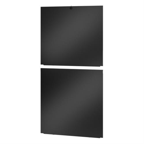 EASY RACK SIDE PANEL 42U/1000MM DEEP SPLIT SIDE PANELS BLACK QTY