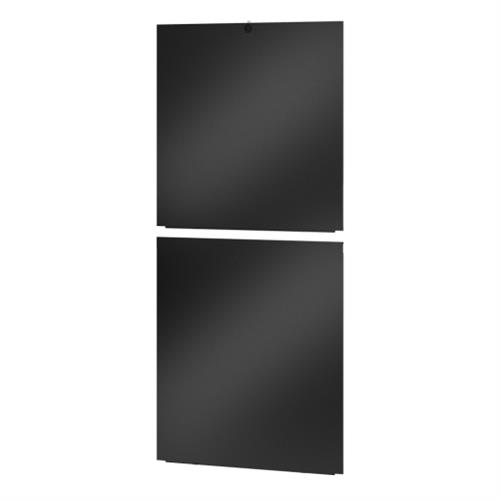 EASY RACK SIDE PANEL 48U/1000MM DEEP SPLIT SIDE PANELS BLACK QTY