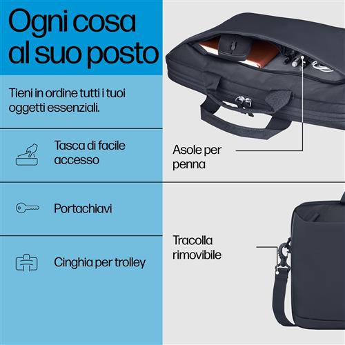 EVERYDAY 14 ODYSSEY GRAY LAPTOP BRIEFCASE