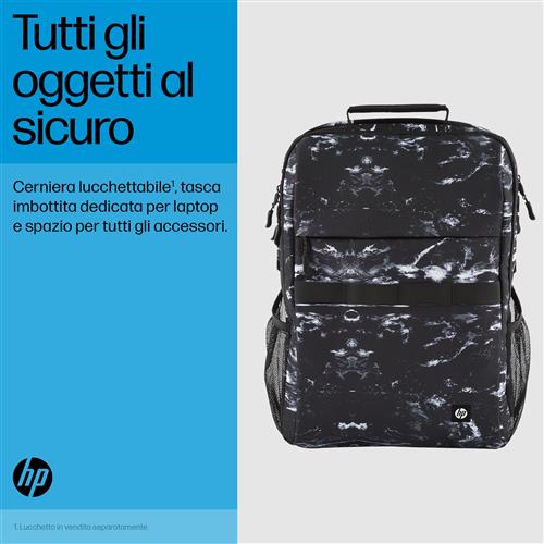 HP CAMPUS XL MARBLE STONE BACKPACK