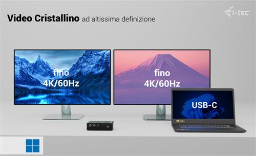 I-TEC THUNDERBOLT 5 QUATTRO DISPLAY DOCKING STATION +PD 140W