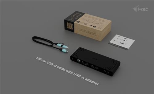 I-TEC UNIVERSAL DUAL 4K DOCK POWER DELIVERY 85W