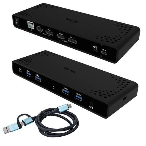 I-TEC UNIVERSAL DUAL 4K DOCK POWER DELIVERY 85W