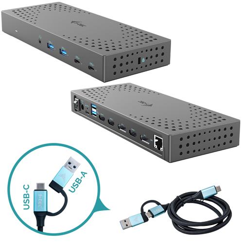 I-TEC USB 3.0 3X 4K DOCK GEN 2 USB 3.0/ C/ TB 3/4 PD100W