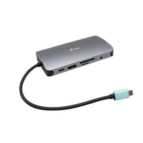 I-TEC USB-C METAL NANO DOCK HDMI/VGA WITH LAN + POWER DELIVE