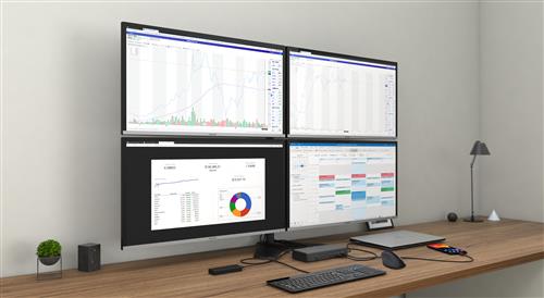 I-TEC USB-C QUATTRO DISPLAY DOCKING STATION WITH POWER DELIV