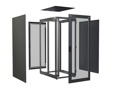 KNURR MIR2-SERVER CABINET W=800 H=1919 D=1000 42U RAL 7035 BASE