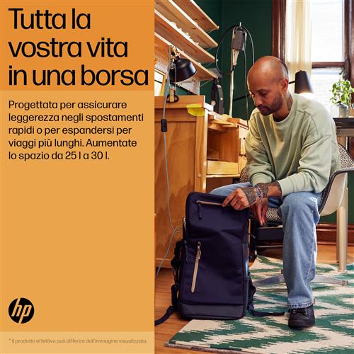 LAPTOP BCKPCK HP TRAVEL 25L 15.6 IGR