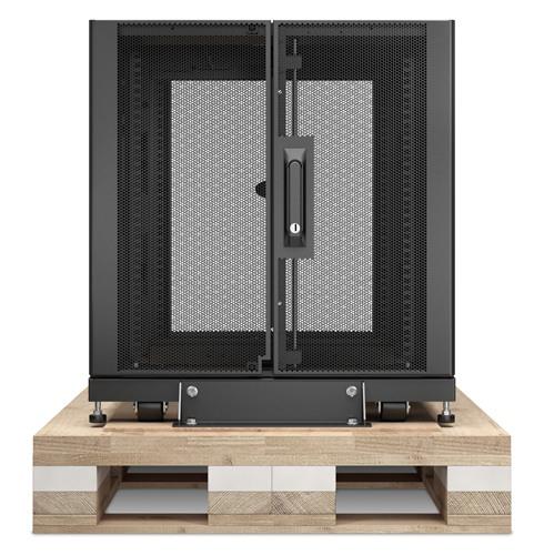 NETSHELTER SX 12U SRVR RACK ENC 600X1070MM W/ SIDES BLK SHOCK PA