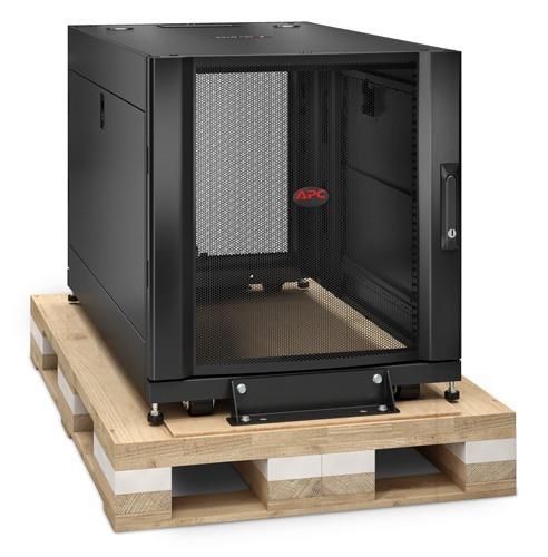 NETSHELTER SX 12U SRVR RACK ENC 600X1070MM W/ SIDES BLK SHOCK PA