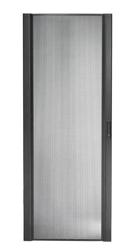 NETSHELTER SX 42U 600MM WIDE PERFORATED CURVED DOOR BLACK