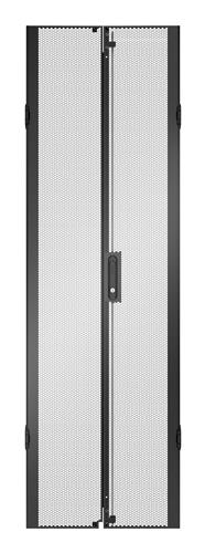 NETSHELTER SX GEN2 42U 600MM WIDE PERFORATED SPLIT DOORS BLAC